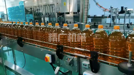 全自动食用油灌装生产线配套设备有哪些