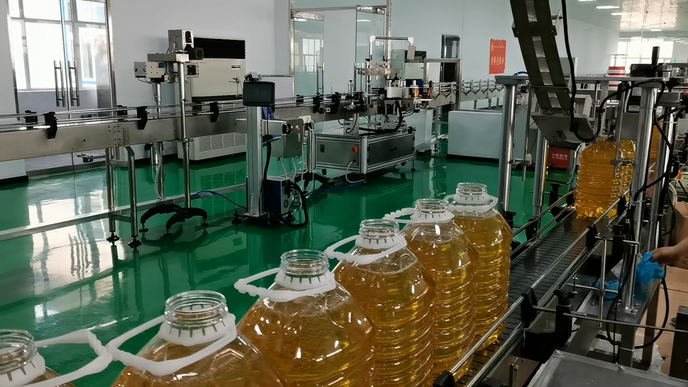 小型食用油灌装生产线