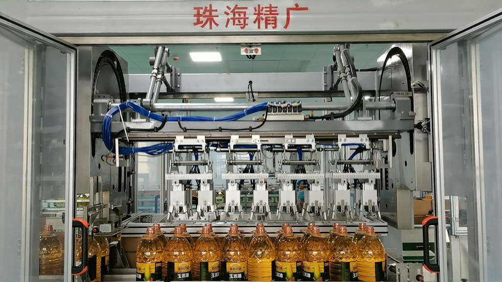 抓取式装箱机